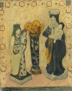 Nature Morte Aux Statuettes by Gustave Loiseau