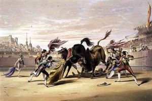 The Picador Dismounted, 1865