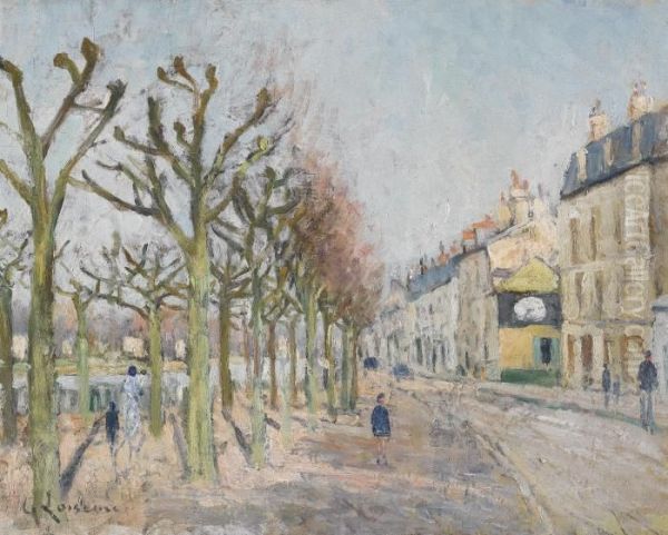 Quai Le Long De La Riviere, Village, Soleil - view 1