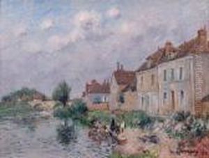 Le Quai Saint Martin A Auxerre Le Quai Saint Martin A Auxerre