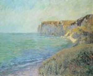 Falaises De Saint-jouin, Normandie by Gustave Loiseau