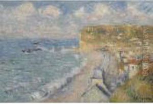 La Plage De Fecamp by Gustave Loiseau