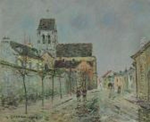 La Rue De St. Ouen Apres La Pluie - view 1