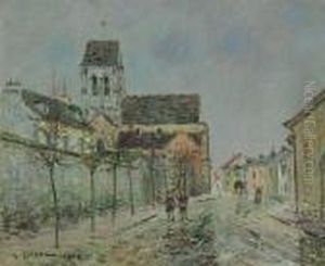 La Rue De St. Ouen Apres La Pluie