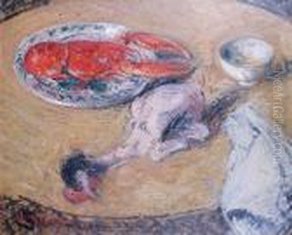 Nature Morte Au Coq Et Au Homard - view 1