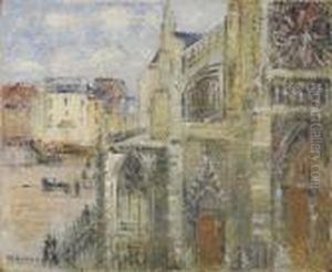 L'eglise Saint Jacques, Dieppe by Gustave Loiseau