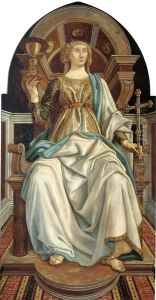 Temperance 1470 by Piero del Pollaiuolo
