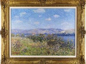 Les Berges De La Seine En Ete, Tournedos-sur-seine by Gustave Loiseau