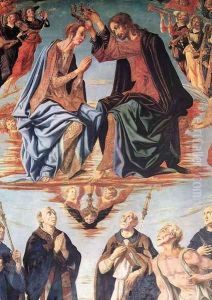 Coronation of the Virgin 1483 by Piero del Pollaiuolo