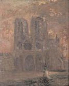 Notre Dame De Paris by Gustave Loiseau