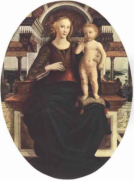 Mary with the Child 1470-73 - view 1