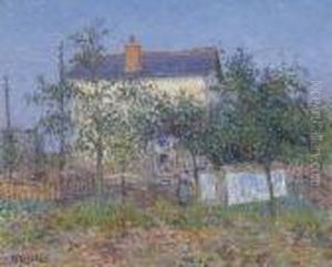 La Maison Du Garde Barriere by Gustave Loiseau