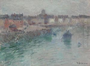 L'avant-port De Dieppe by Gustave Loiseau
