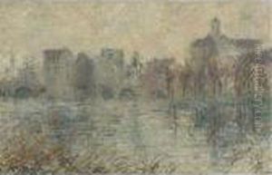 Le Pont De Moret by Gustave Loiseau