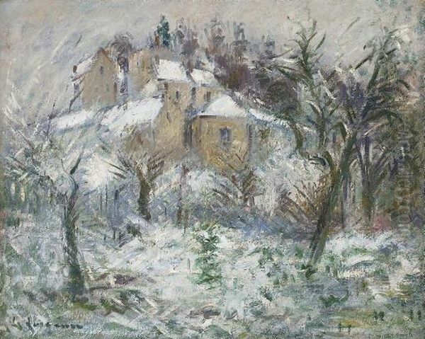 Maisons A Pontoise Sous La Neige - view 1