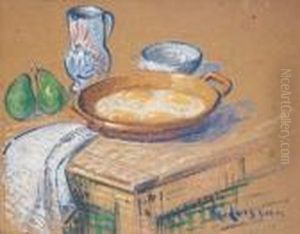 Nature Morte Aux Oeufs by Gustave Loiseau