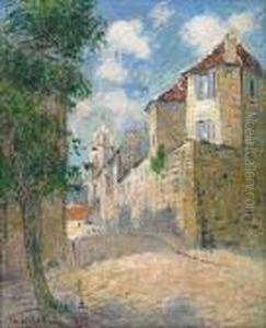 La Vue De La Cour A Pontoise La Vue De La Cour A Pontoise