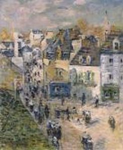 Jour De Foire A Pont-aven by Gustave Loiseau