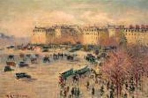 La Place De L'etoile Avenue De Wagram 1929-1930