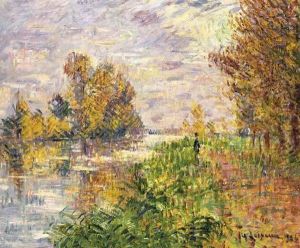 La Riviere En Automne by Gustave Loiseau
