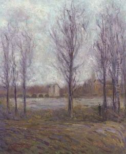 Vue Du Pont De Moret-sur-loing by Gustave Loiseau
