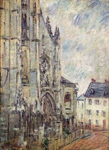 Saint Maclou, Pontoise by Gustave Loiseau