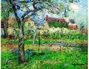 Le Clos De Monsieur Janson, Le Vaudreuil, Eure, Circa 1920-1925 by Gustave Loiseau