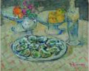 Plat D'huitres Et Compotiers