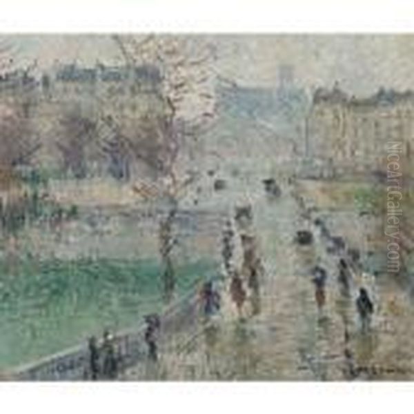 Le Pont De L'archeveche, Paris - view 1