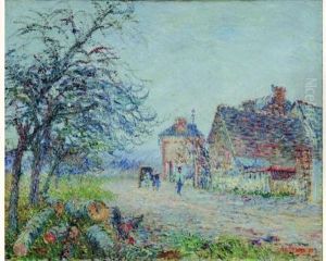 Village Dans L'eure, 1901 by Gustave Loiseau