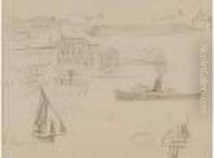 Dieppe, 21 Juin 1926 by Gustave Loiseau