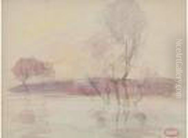  Les Inondations Au Crepuscule  - view 1