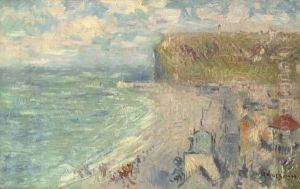 La Plage De Fecamp by Gustave Loiseau