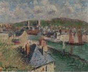 L'avant-port De Fecamp by Gustave Loiseau