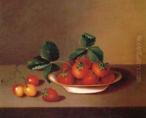 Strawberries and Cherries by Margaretta Angelica Peale