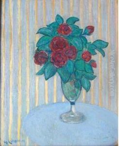 Bouquet De Roses by Gustave Loiseau