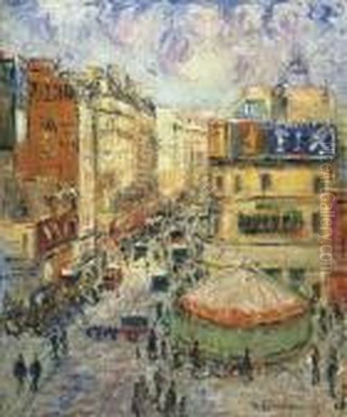 La Rue De Clignancourt - view 1