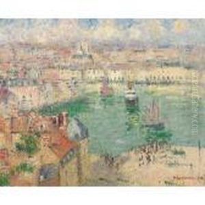 Le Port De Dieppe by Gustave Loiseau