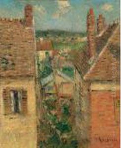 Le Deux Grillons, Saint-cyr-du-vaudreuil by Gustave Loiseau