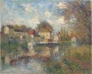 Le Loing A Moret by Gustave Loiseau