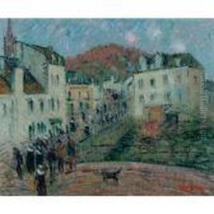 Le Moulin De Pont Aven by Gustave Loiseau
