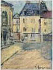 La Rue by Gustave Loiseau