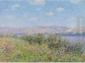 Les Berges De La Seine En Ete, Tournedos-sur-seine by Gustave Loiseau