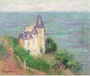 Manoir Sur La Cote De Normande by Gustave Loiseau