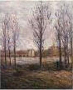 Vue Du Pont De Moret-sur-loing by Gustave Loiseau