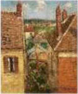 Le Deux Grillons,saint-cyr-du-vaudreuil by Gustave Loiseau