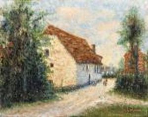 Chemin De Village by Gustave Loiseau