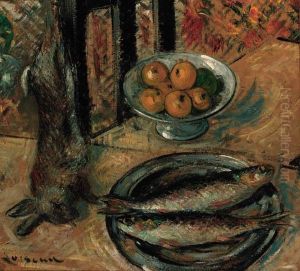 Poisson Et Lapin by Gustave Loiseau