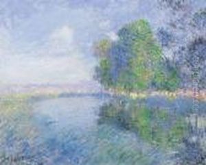 La Riviere En Automne by Gustave Loiseau