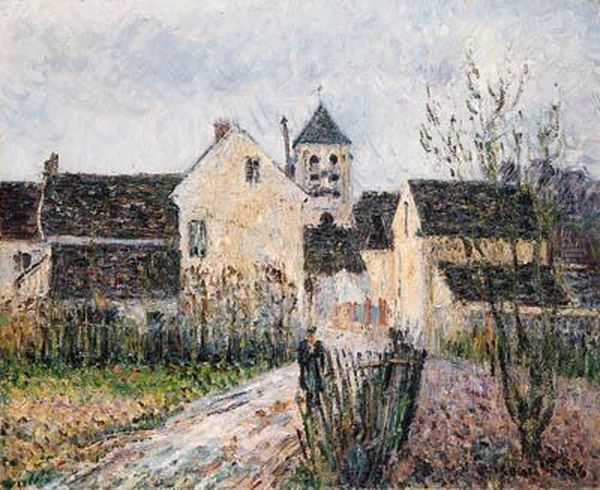 Entre Du Village D'osny Prs De Pontoise (entrance Of The Village Ofosny Near Pontoise) - view 1